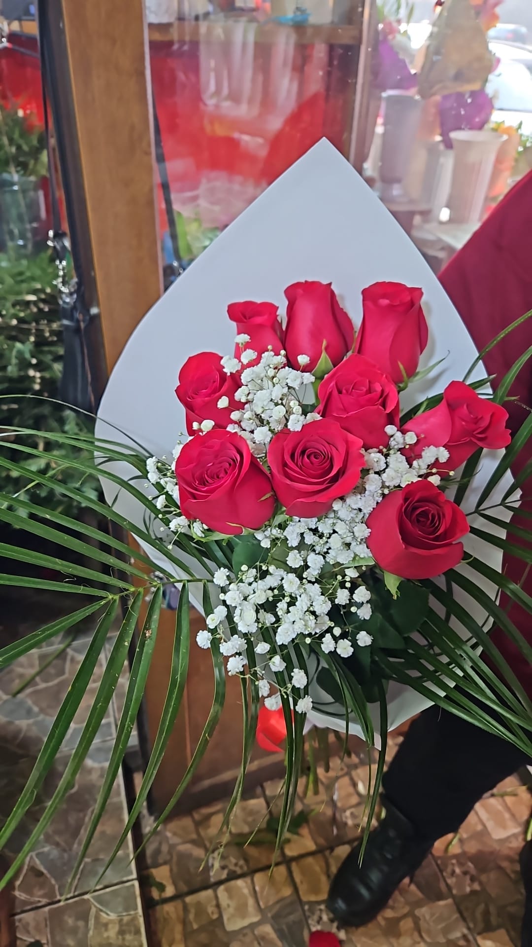 Buchet cu 9 trandafiri